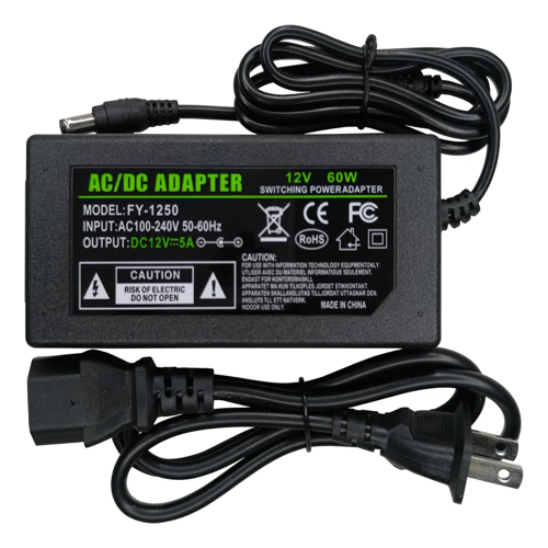 ADAPTADOR DE CORRIENTE 12V 5A