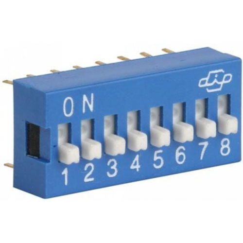 DIP SWITCH 8 POSICIONES