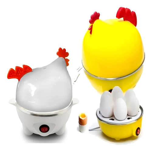 GALLINA ELÉCTRICA AMARILLA PARA 7 HUEVOS