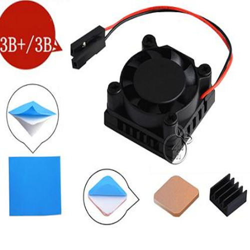 KIT DISIPADORES PARA RASPBERRY CON VENTILADOR