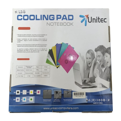 BASE REFRIGERANTE PARA PORTATIL UNITEC