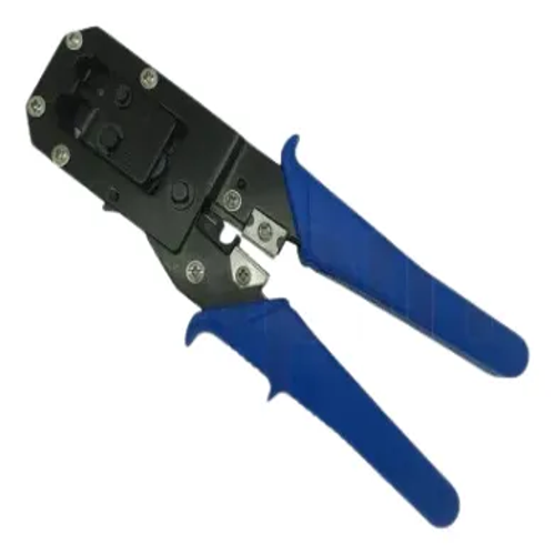 HT-318 PONCHADORA P/TELEFONIA(RJ45) 8P8C METALICA