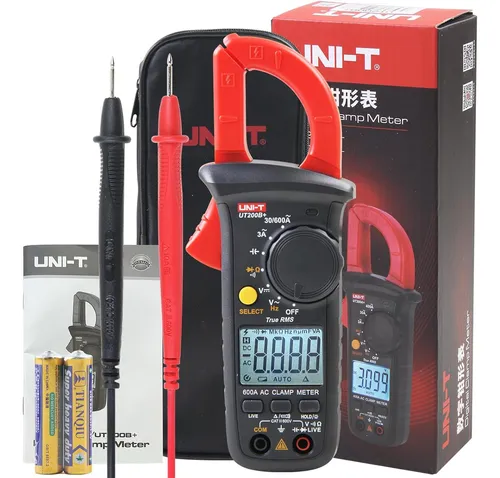 UNI-T PINZA VOLTIAMPERIMETRA DIGITAL AUTORANGO