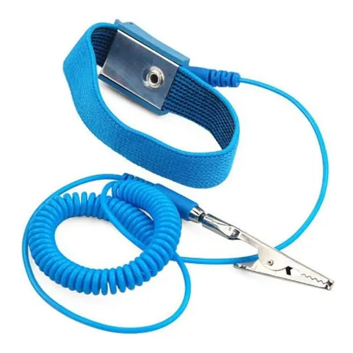 MANILLA ANTIESTATICA METALICA RESORTADA.