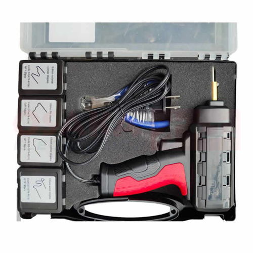 KIT DE GRAPADORA CALIENTE 60W PARA REPARACIONES EN PLASTICO